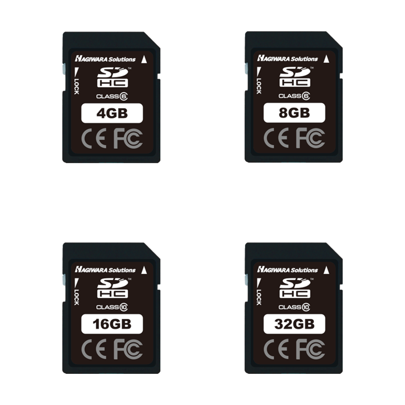 SDHCメモリーカード 2D NAND MLCフラッシュ搭載 ※バルク梱包品