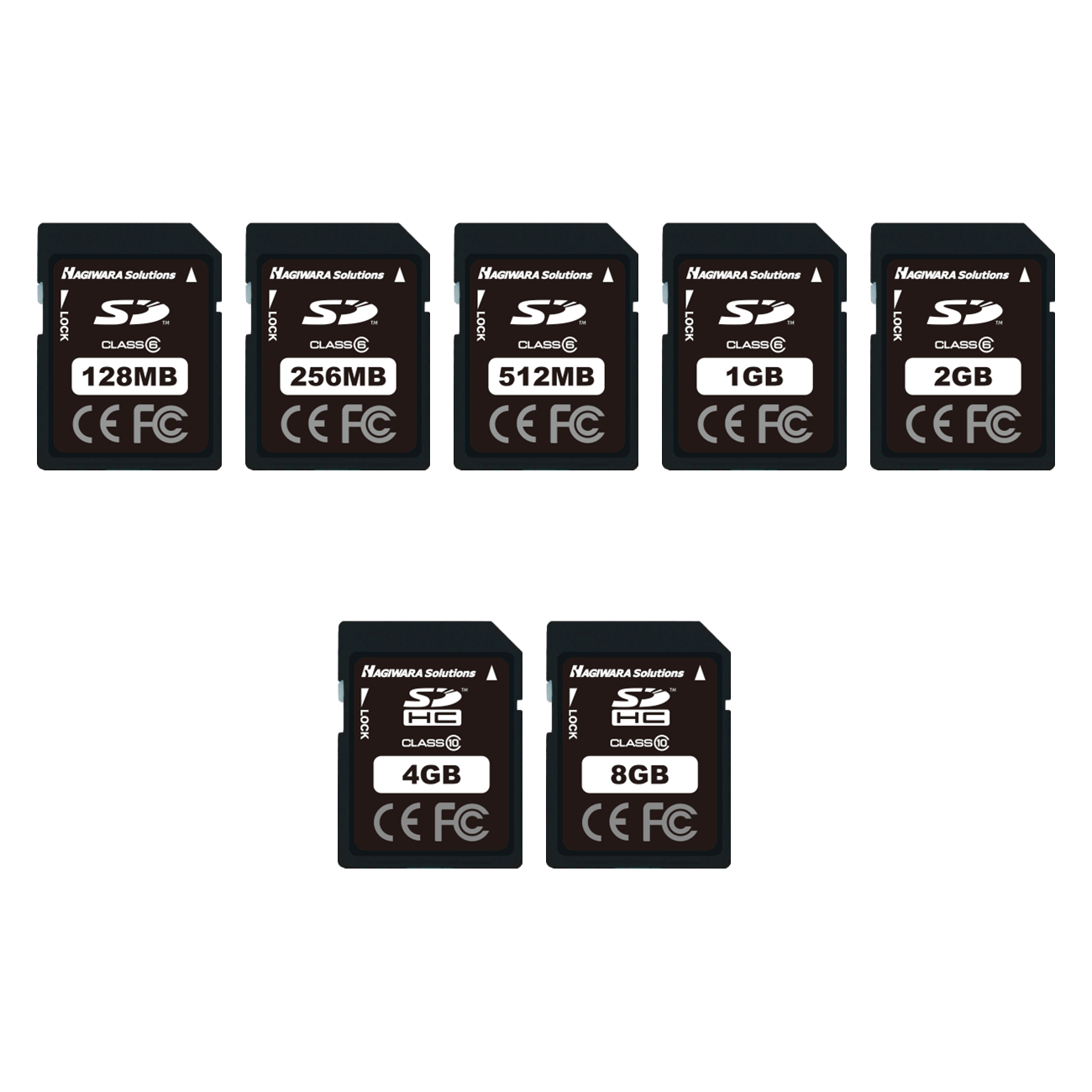 SD/SDHCメモリーカード 2D NAND SLCフラッシュ搭載 ※バルク梱包品