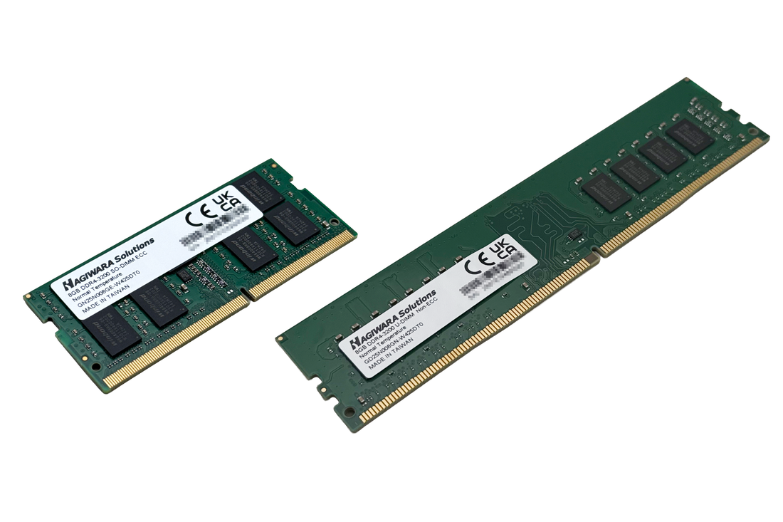 産業用途向けDDR4メモリモジュール「M5004シリーズ」 Winbond社製DRAM搭載モデルを新規ラインアップ